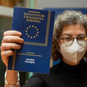Ciudadanos presenta un Estatuto de Ciudadanía Europea que recoge los derechos y libertades con valor especí­fico por ser europeos